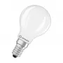 OSRAM LED Classic P 40 Filament 3,4W 827 matt E14 LED-Lampe, Mini Globe