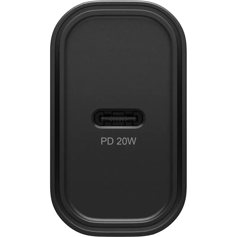 OtterBox 78-81362 20W USB-C Wandladegerät, Power Delivery 3.0, Schwarz