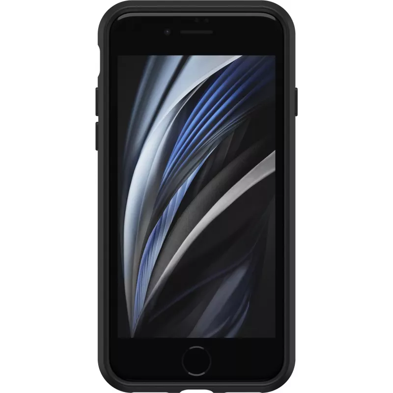 OtterBox React Series Mobile Phone Rear Cover - Black Crystal - for Apple iPhone 7, 8, SE (2nd Gen), SE (3rd Gen)