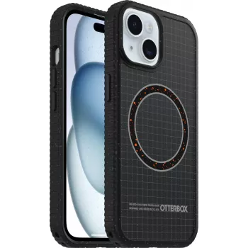 OtterBox Sole Series Mobile Phone Case mit MagSafe - Stoff - Midnight Circle (Schwarz)