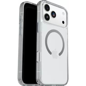 OtterBox Symmetry Clear MagSafe Series Case mit Kamerasteuerungstaste für Apple iPhone 17 Pro Max - Clear (77-98856)