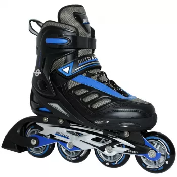 Outrace Ghost Himmelblau Schwarz-Blau PW-125C Inline Skates