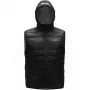 Ozoshi Hakone Herren-Weste Schwarz OZ93364 2XL
