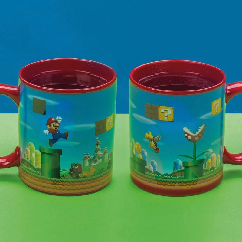 Paladone Super Mario Wärmeänderungs-Tasse
