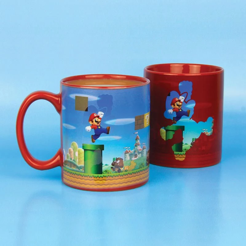 Paladone Super Mario Wärmeänderungs-Tasse