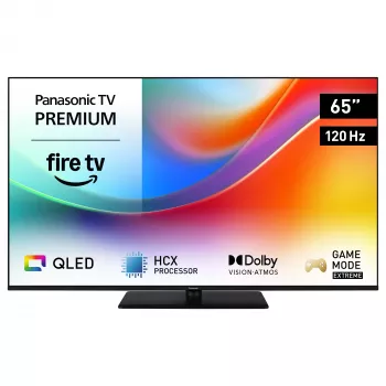 Panasonic TV-65W85B 65 Zoll 4K QLED 120Hz Fire TV HDR Dolby Atmos