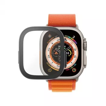 PanzerGlass Full Body Screen Protector für Apple Watch Ultra / Ultra 2 (49 mm) – Schwarz