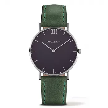 PAUL HEWITT Woman PHSASSTB12M Sailor Line Quarz Analog Uhr 39mm Silber Edelstahl Mesh