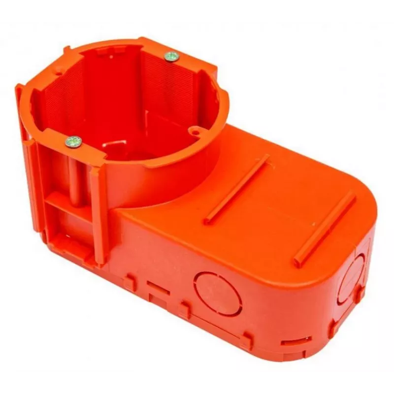 PAWBOL A.0085 Unterputz-Abzweigdose für Elektronik, 68 mm, Orange