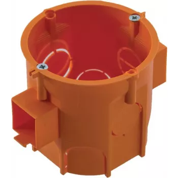 PAWBOL PK60 Lux Tiefe Abzweigdose mit Schrauben, Orange - A.0006LP