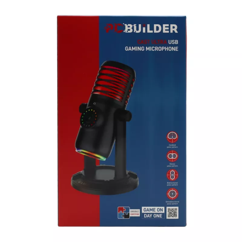 PCBuilder CAST ULTRA USB Gaming-Mikrofon