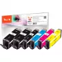 Peach 320124 - Schwarz - Cyan - Magenta - Gelb - Pigmentbasierte Tinte - 8,5 ml - 6 Stück - Multipack