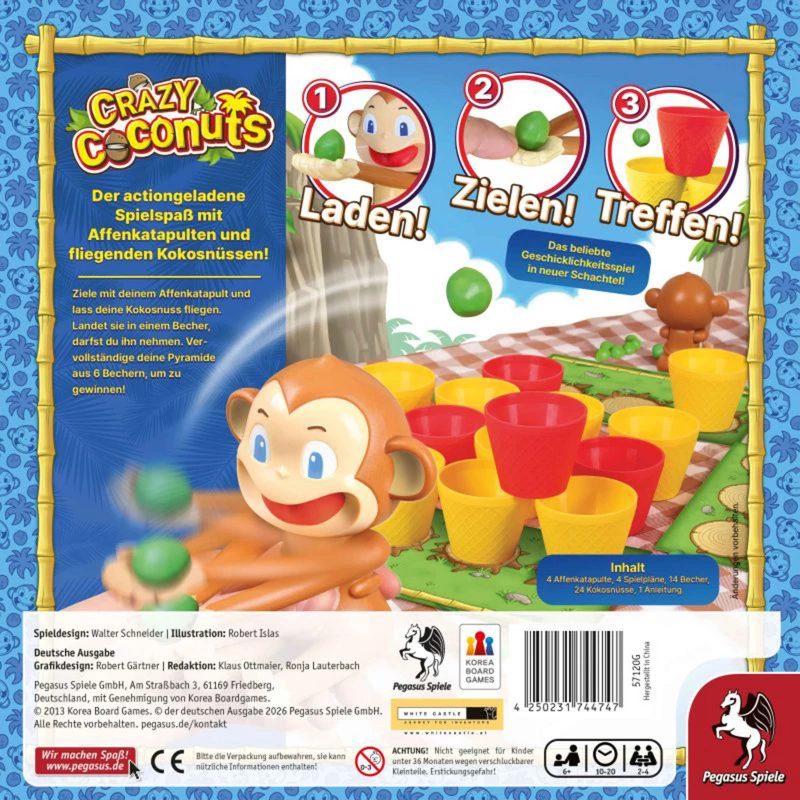 Pegasus Spiele Spiel Crazy Coconuts