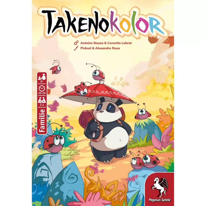 Pegasus Spiele Familienspiel Takenokolor