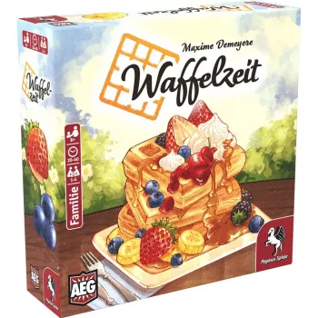 PEGASUS Waffle Time Herz-Waffeleisen, 930 W, Antihaft, Edelstahl
