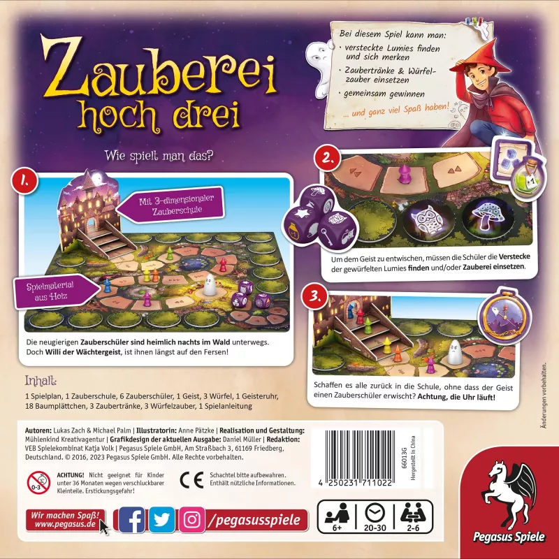 PEGASUS Zauberei hoch drei Zaubertrick-Set