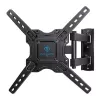 Perlesmith PSMFK12 TV-Wandhalterung für 26–60-Zoll-Fernseher, VESA 100x100–400x400, 35 kg, neig- und schwenkbar, Stahl