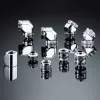 Phanteks Glacier G1/4 Adapter-Verschraubung, Mutter-Mutter, verchromt
