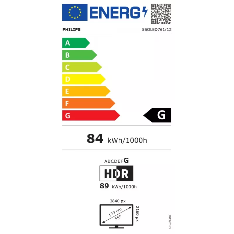Philips 55OLED761/12 55-Zoll (139 cm) 4K OLED Ambilight TV mit Dolby Vision und Android TV