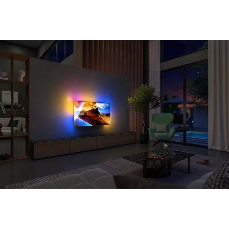 Philips 55OLED761/12 55-Zoll (139 cm) 4K OLED Ambilight TV mit Dolby Vision und Android TV