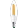 Philips Classic LED Kerzenlampe 40W Entsprechung E14 Warmweiß Klar