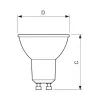 Philips Corepro LEDspot CLA GU10 4.6W (50W Eq.) 3000K Warmweiß 36° Reflektorlampe