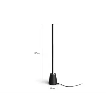 Philips Hue Gradient Play Tischlampe, schwarz