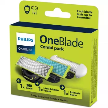 Philips OneBlade QP936/50 Ersatzklingen, 3er-Pack