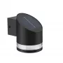 Philips Outdoor Solar Fyve Wandleuchte Tageslichtsensor Schwarz