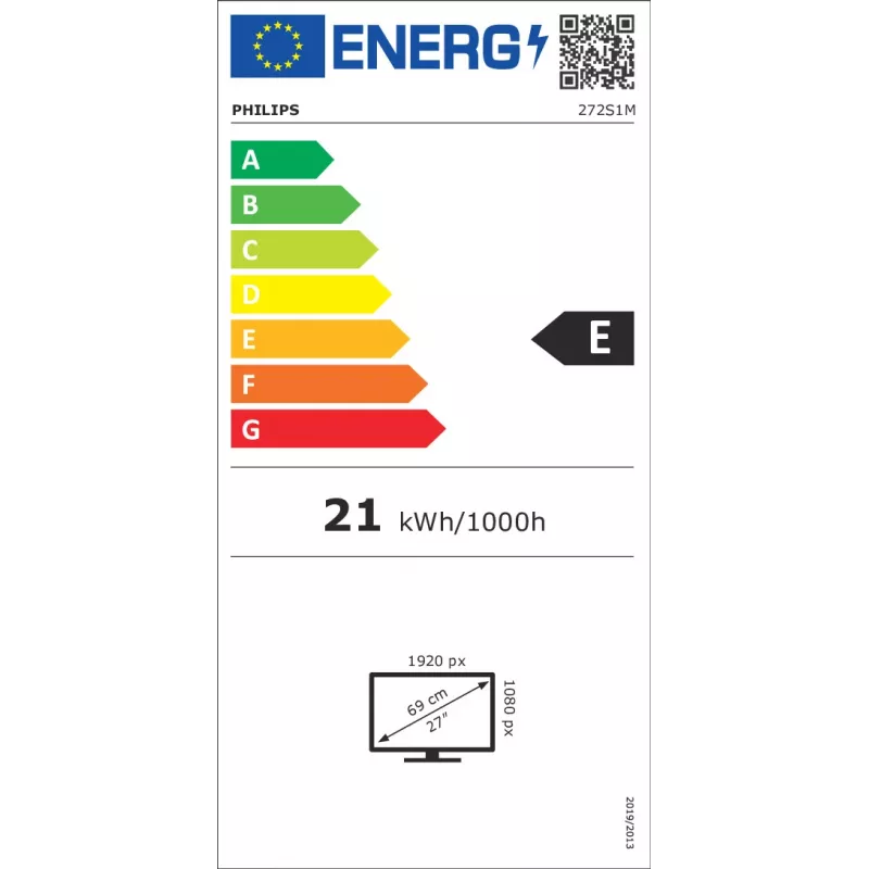 Philips S-line 272S1M LED Monitor 68,6 cm (27 Zoll)