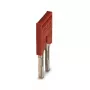 Phoenix 3030284 Steckbrücke FBS 2-8, 2-polig, 5,2 mm Rastermaß, rot
