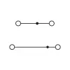 Phoenix 3044636 UTTB 2,5 Doppelstock-Reihenklemme