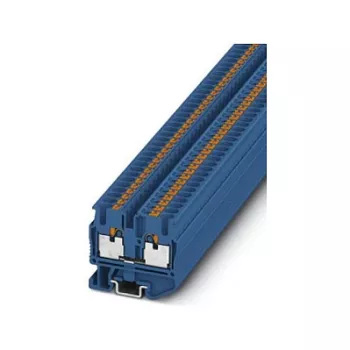 Phoenix 3248126 MPT 2,5 BU Mini-Durchgangsklemme, Schraubanschluss, Blau