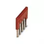 Phoenix Contact FBS 5-6 5-polige Steckbrücke, rot, 24 A, 5,2 mm Rastermaß