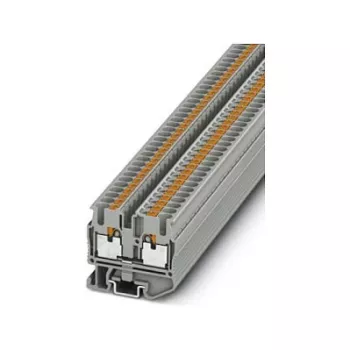 Phoenix Contact MPT 2.5 Mini-Durchgangsklemme, Push-in-Anschluss, 2,5 mm², 500 V, 24 A, grau