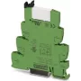 Phoenix Contact PLC-RSC-24UC/21 Schnittstellenrelais, 24V AC/DC Spule, 1 Wechslerkontakt, 6A, DIN-Schiene, Grün
