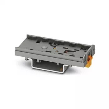 Phoenix Contact PTFIX-NS35 DIN-Schienen-Adapter für Verteilerblöcke, graues Polyamid, NS 35/7,5 & NS 35/15
