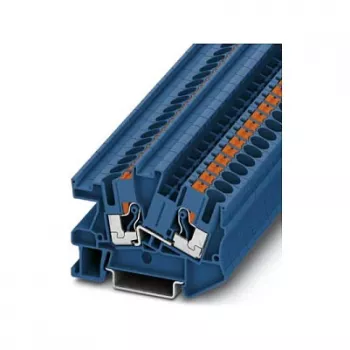 Phoenix Contact PTI 6 BU Push-In Installationsklemme, blau, 6 mm², 500 V, 41 A, DIN-Schiene