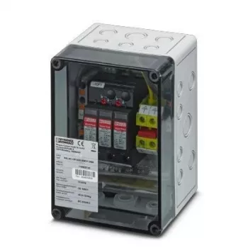PHOENIX CONTACT Überspannungsschutz-Gehäuse für 1 MPPT, Typ 1/Typ 2, 1000 V DC, IP65