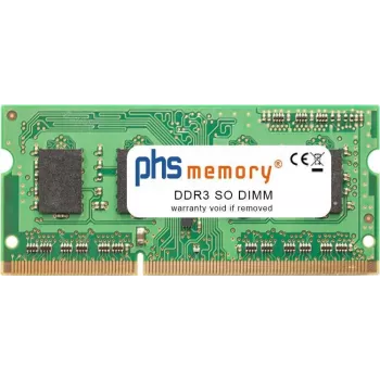 PHS-memory 4GB DDR3L 1600MHz SO-DIMM Speichermodul basierend auf Samsung M471B5173EB0-YK0 SP157520