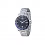 Pierre Cardin Herren Analog Quarzuhr CNI.0030 40mm Schwarzes Zifferblatt Lederarmband