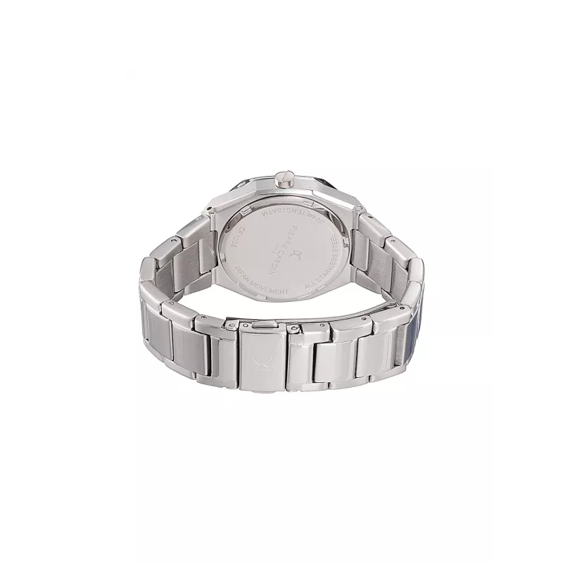 Pierre Cardin Damenuhr CF.1008.MS.1 Quarz Analog Uhr 32mm Silber Edelstahl Mesh Armband