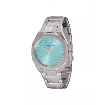 Pierre Cardin Damenuhr CF.1008.MS.1 Quarz Analog Uhr 32mm Silber Edelstahl Mesh Armband