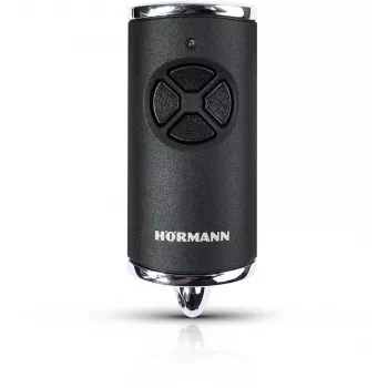 Pilot Hormann HSE 4 868MHz BiSecure Handsender (Schwarz, Matt, Verchromte Tasten)
