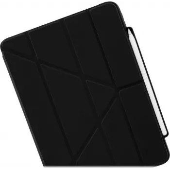 Pipetto Origami No3 Stifteetui für iPad Pro 11 (1./2./3./4. Gen) Schwarz