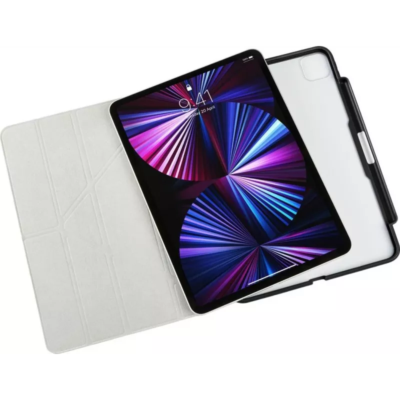 Pipetto Origami No3 Stifteetui für iPad Pro 11 (1./2./3./4. Gen) Schwarz