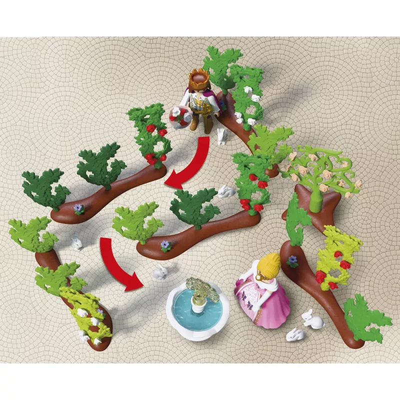 PLAYMOBIL 72053 Princess Royal Maze Building Playset