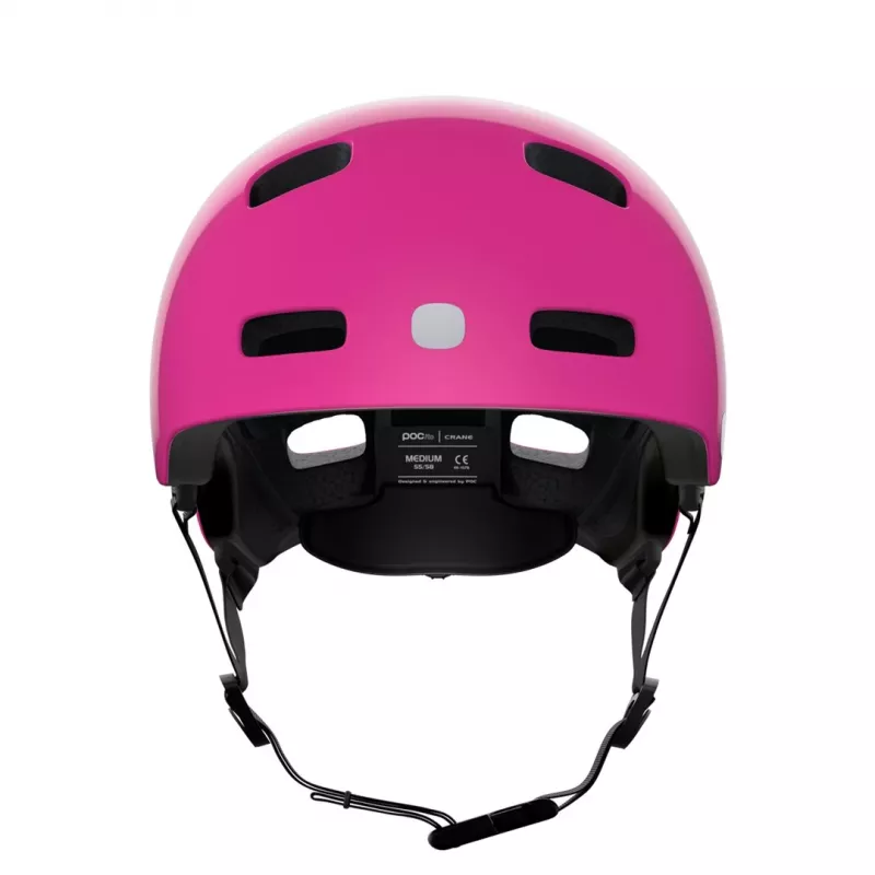 POCito Crane MIPS Kinder-Fahrradhelm - Neonpink - Größe M (55-58 cm)