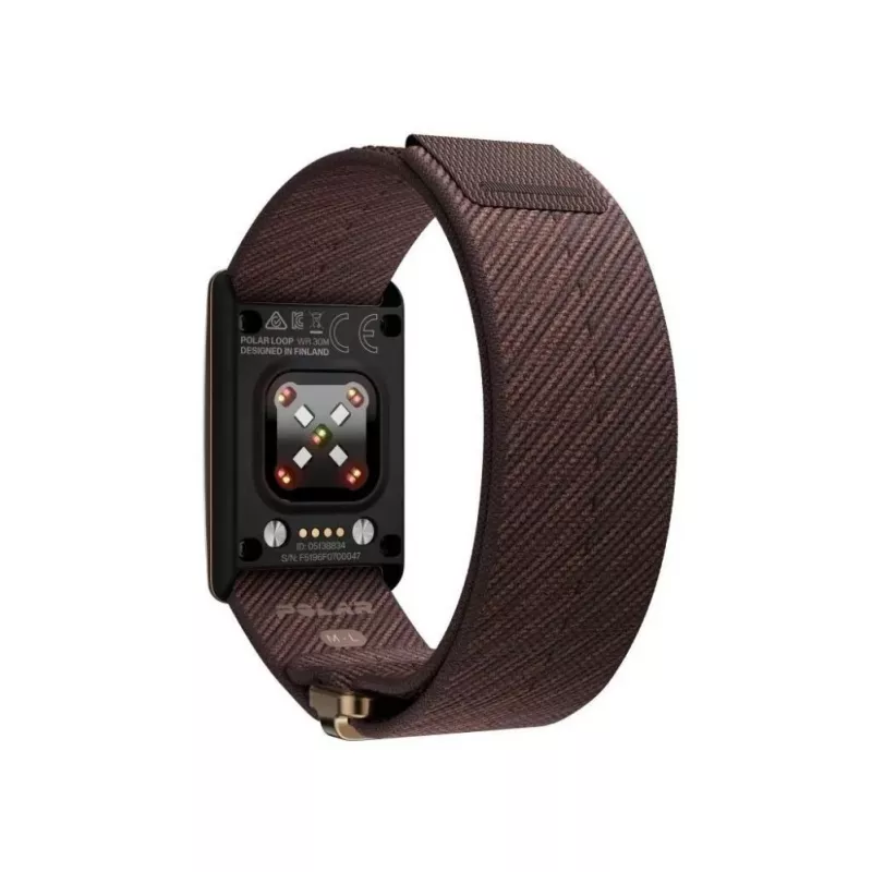Polar Loop bildschirmfreier Aktivitätstracker S-L, Braun-Kupfer (920115933)