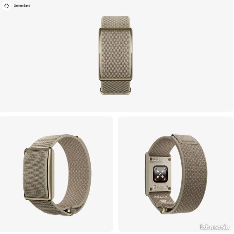 Polar Loop bildschirmfreier Aktivitätstracker S-L, Greige-Sand (920115932)